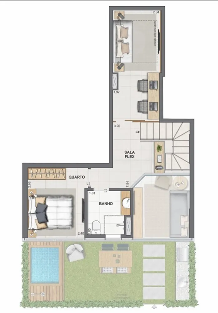 Apartamento, 2 quartos, 41 m² - Foto 14