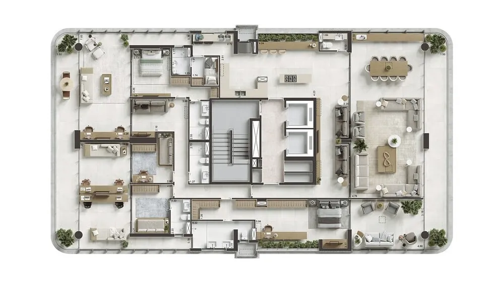 Apartamento, 3 quartos, 304 m² - Foto 22