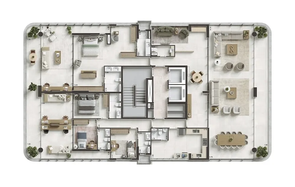 Apartamento, 3 quartos, 304 m² - Foto 23