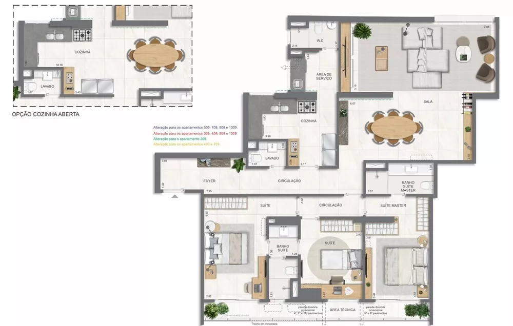 Apartamento, 3 quartos, 147 m² - Foto 42
