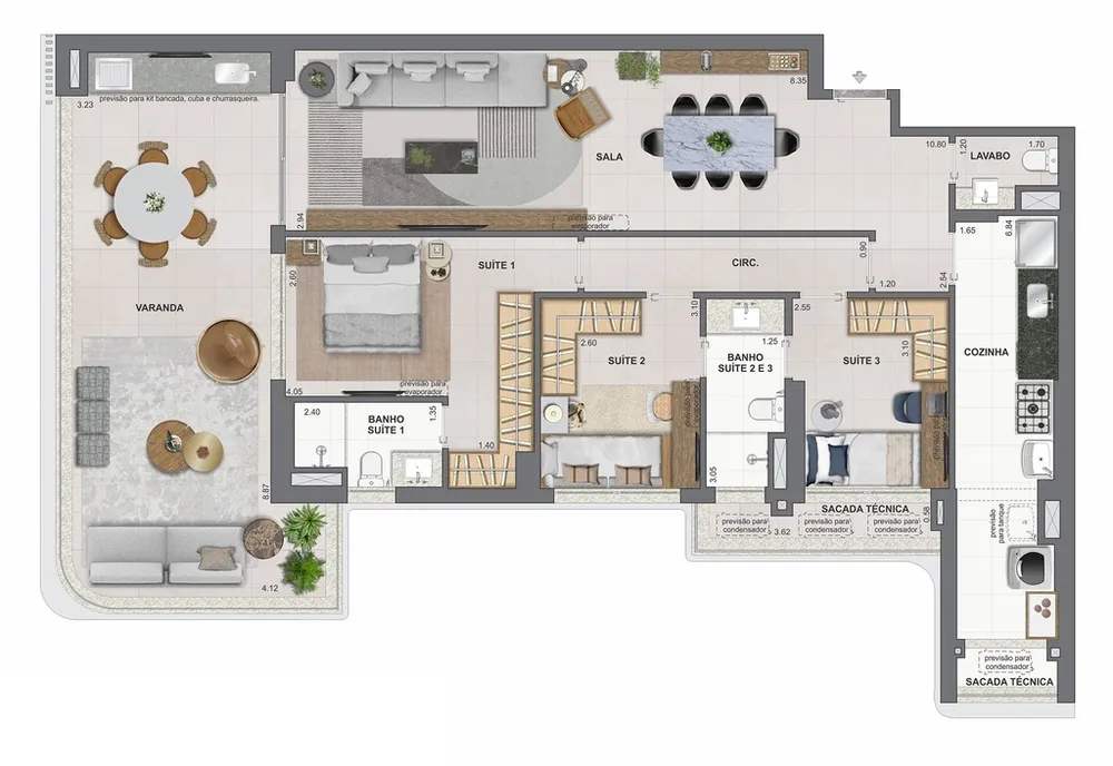 Cobertura, 3 quartos, 186 m² - Foto 53