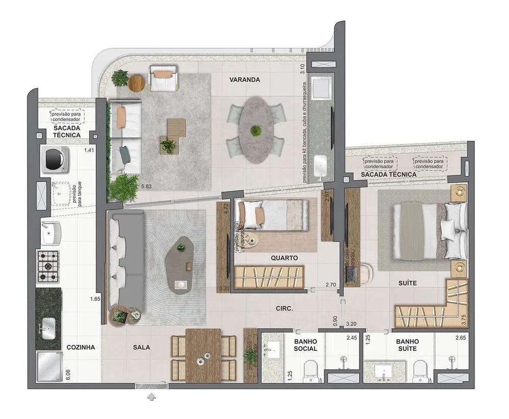 Cobertura, 3 quartos, 186 m² - Foto 49