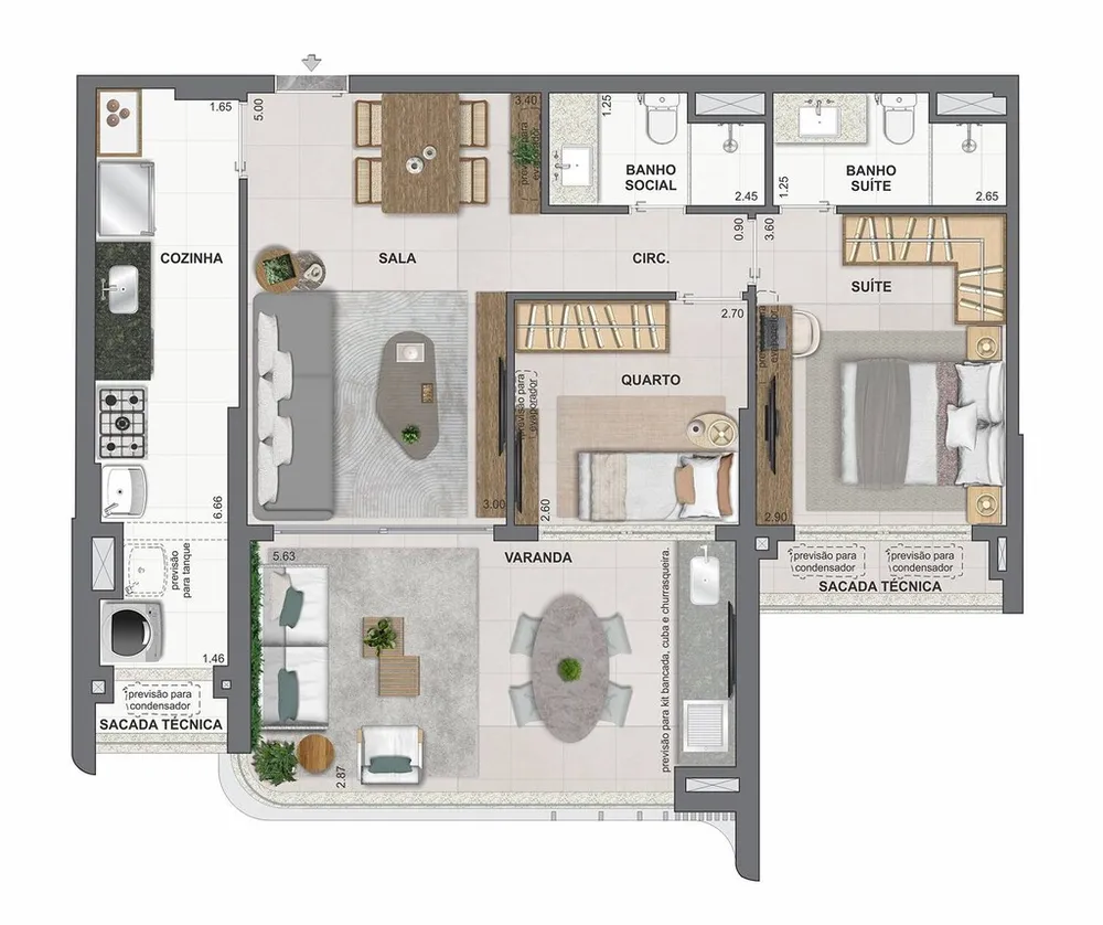 Cobertura, 3 quartos, 186 m² - Foto 47