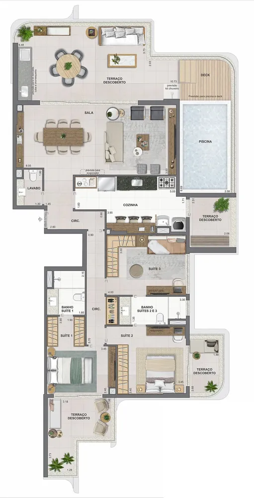 Cobertura, 3 quartos, 186 m² - Foto 56