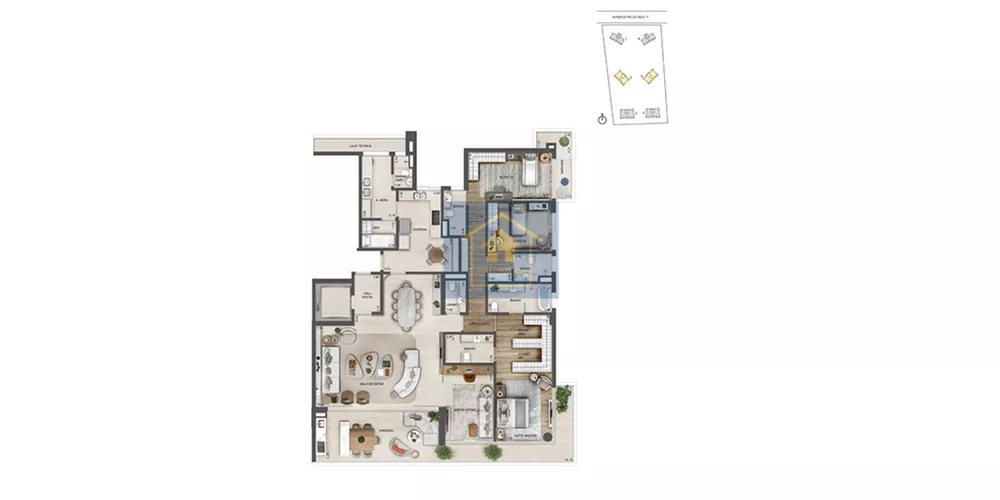 Apartamento, 4 quartos, 231 m² - Foto 60