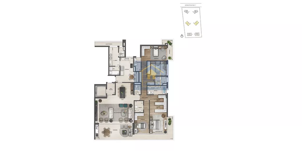 Apartamento, 4 quartos, 231 m² - Foto 59