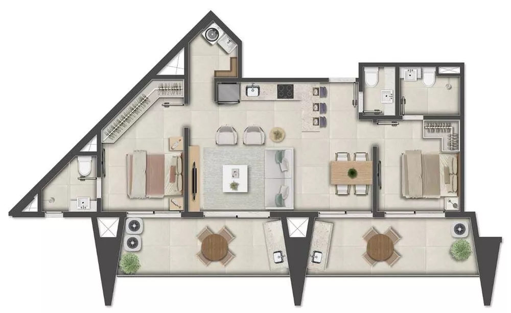 Apartamento, 1 quarto, 48 m² - Foto 65