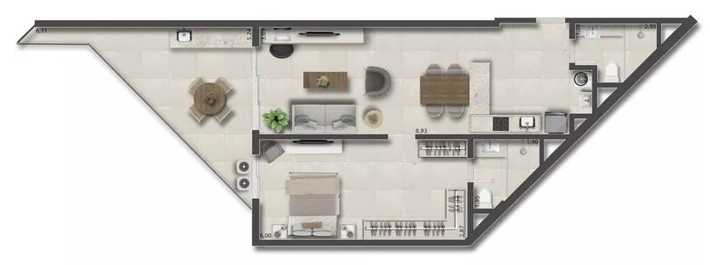 Apartamento, 1 quarto, 48 m² - Foto 63
