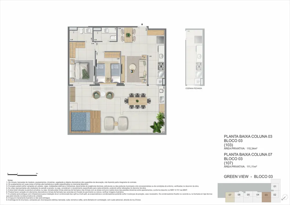 Apartamento, 3 quartos, 103 m² - Foto 71