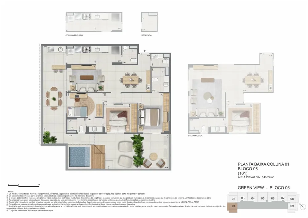 Apartamento, 3 quartos, 103 m² - Foto 85
