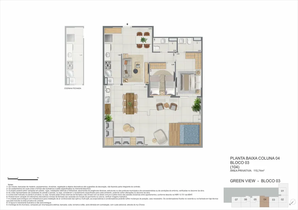 Apartamento, 3 quartos, 103 m² - Foto 73