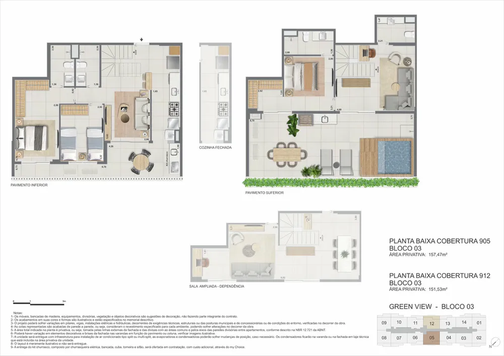 Apartamento, 3 quartos, 103 m² - Foto 89