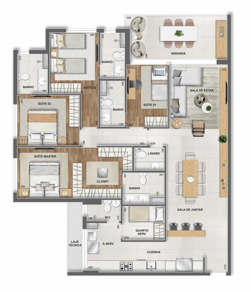 Cobertura, 3 quartos, 88 m² - Foto 79