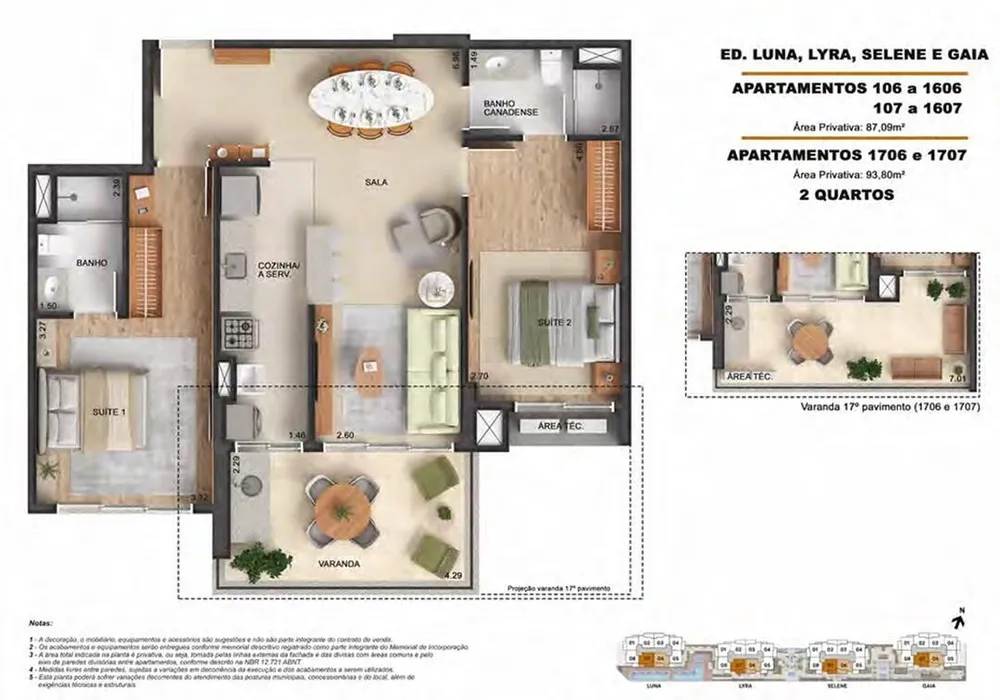 Apartamento, 2 quartos, 86 m² - Foto 42