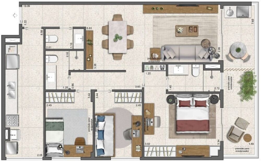 Apartamento à venda com 1 quarto, 45m² - Foto 16