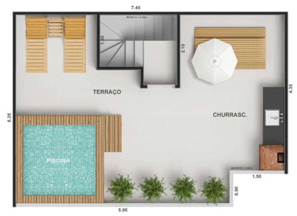 Apartamento, 2 quartos, 43 m² - Foto 28