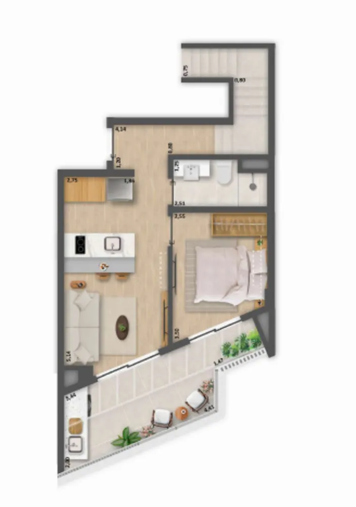Apartamento, 2 quartos, 49 m² - Foto 25