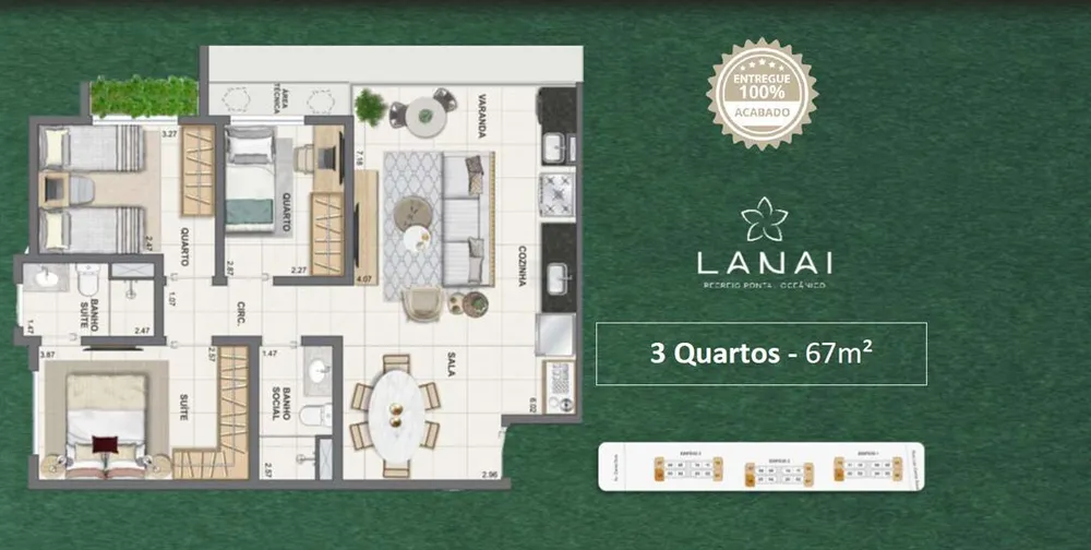 Apartamento, 2 quartos, 62 m² - Foto 87