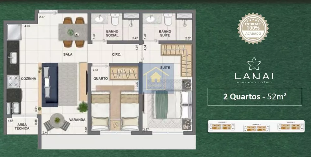Apartamento, 2 quartos, 62 m² - Foto 12