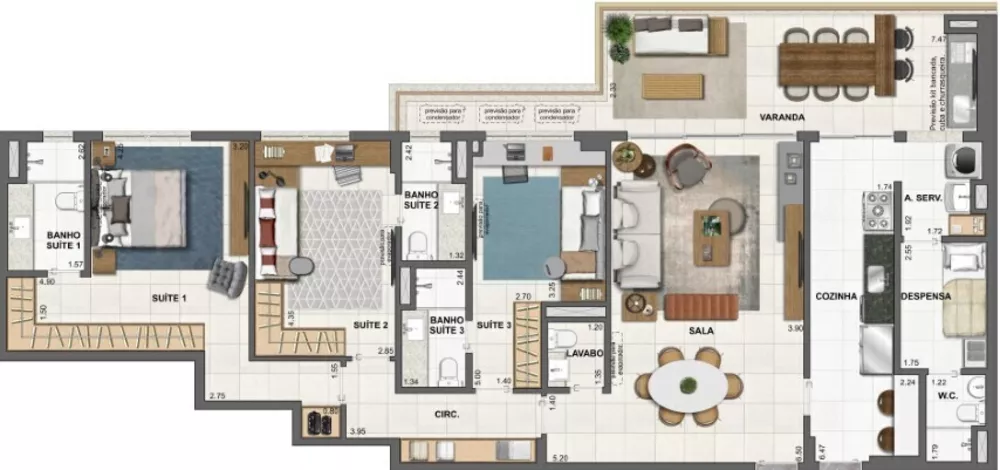 Apartamento, 4 quartos, 165 m² - Foto 35