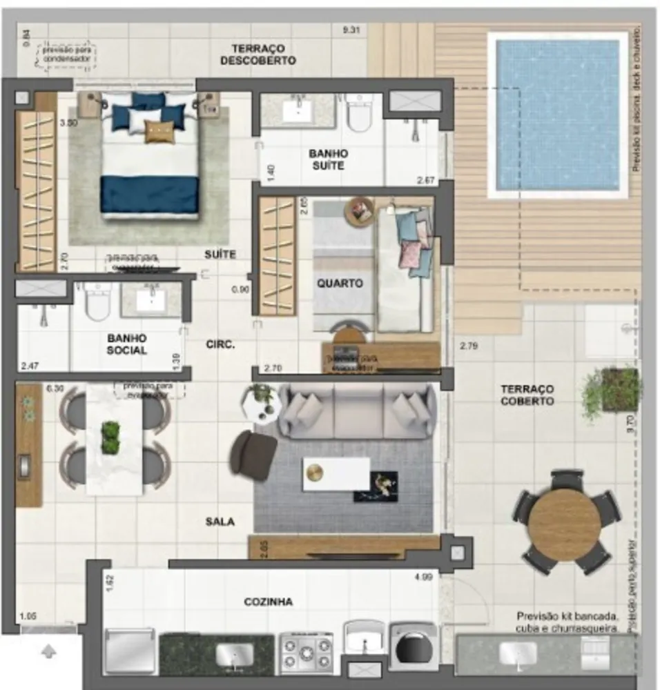 Apartamento, 4 quartos, 165 m² - Foto 108