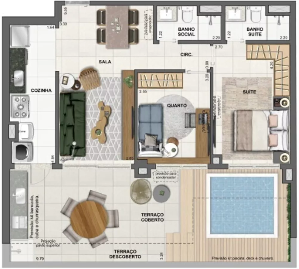 Apartamento, 4 quartos, 165 m² - Foto 55