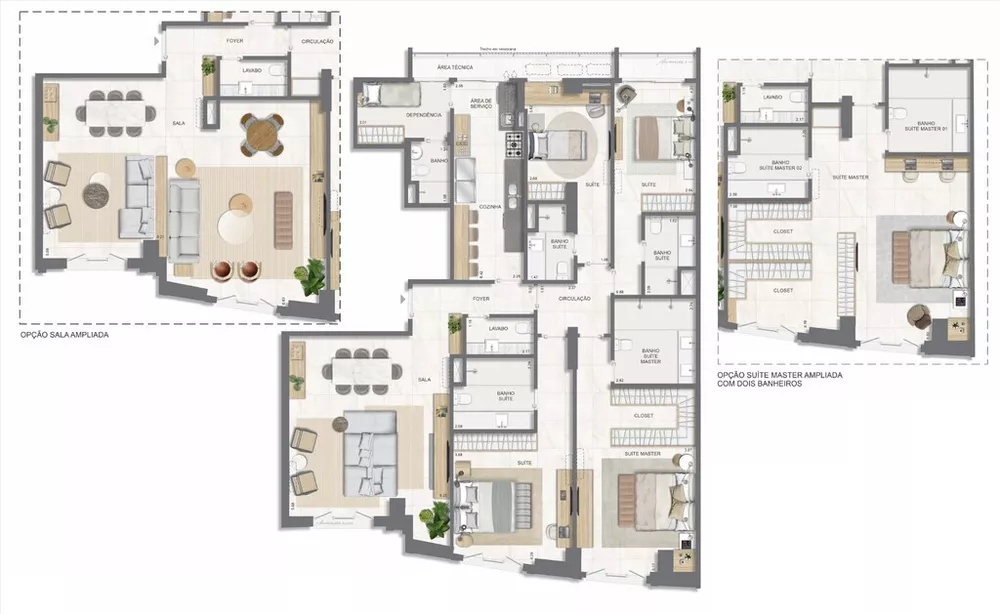 Apartamento, 3 quartos, 177 m² - Foto 69