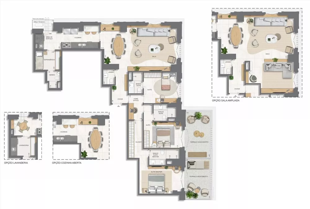 Apartamento, 3 quartos, 177 m² - Foto 61