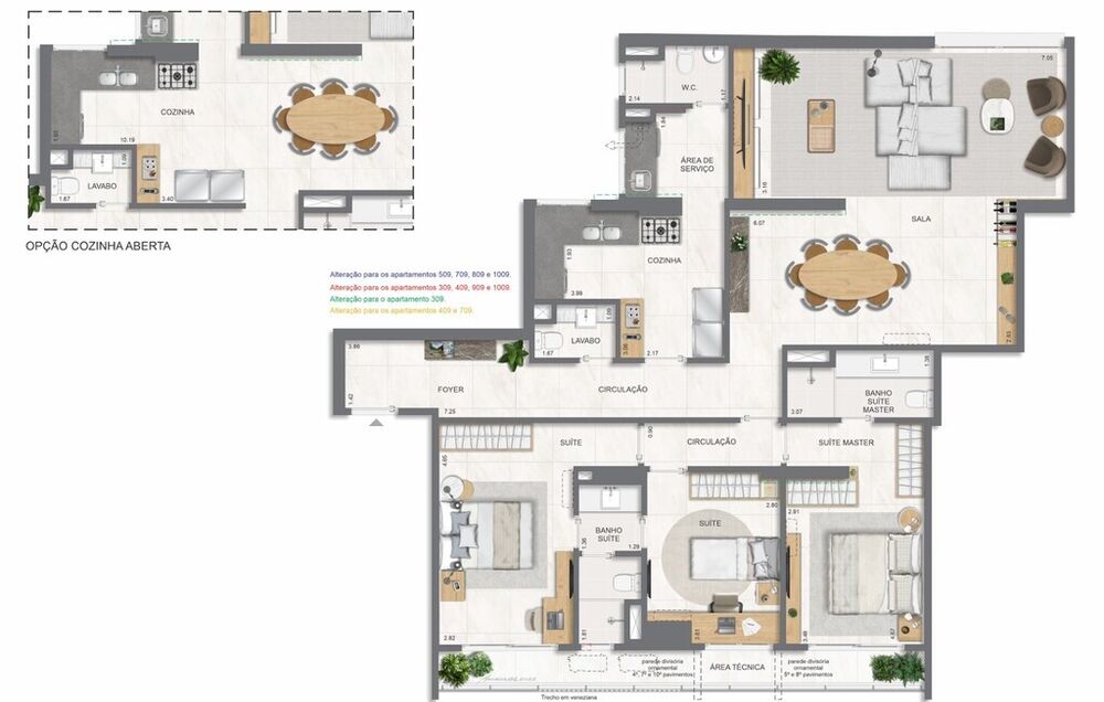 Apartamento, 3 quartos, 177 m² - Foto 45