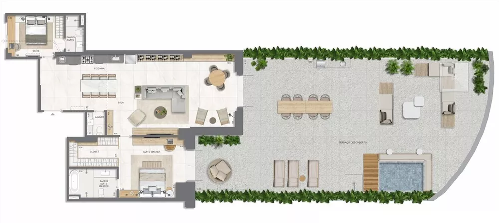 Apartamento, 3 quartos, 177 m² - Foto 85