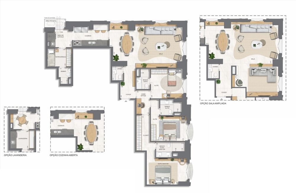 Apartamento, 3 quartos, 177 m² - Foto 49