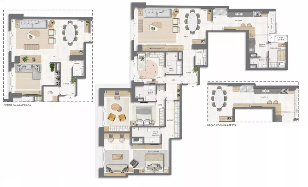 Apartamento, 3 quartos, 177 m² - Foto 60