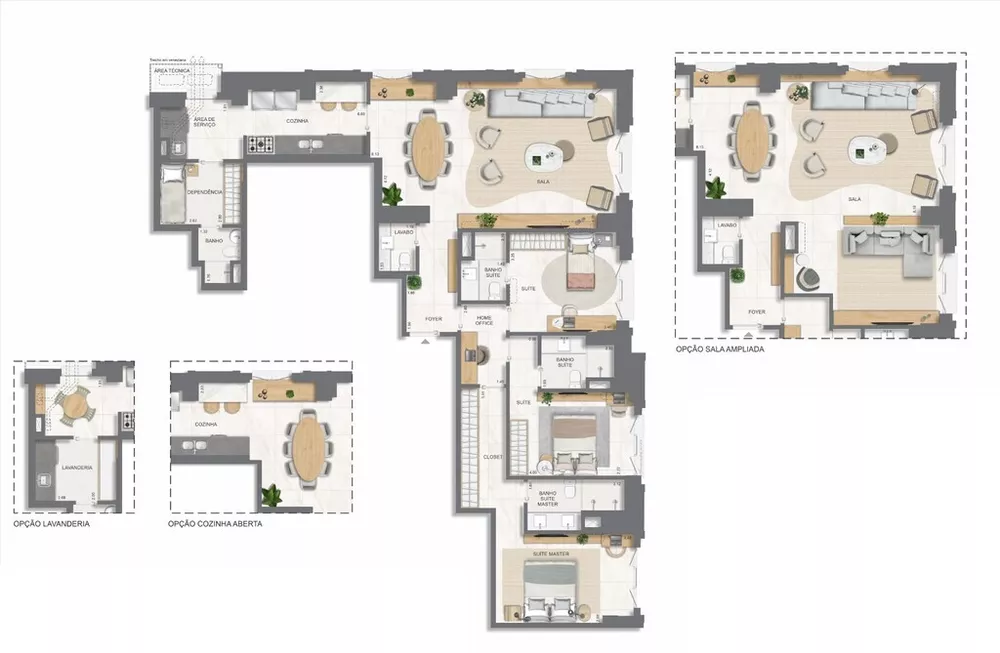 Apartamento, 3 quartos, 177 m² - Foto 48