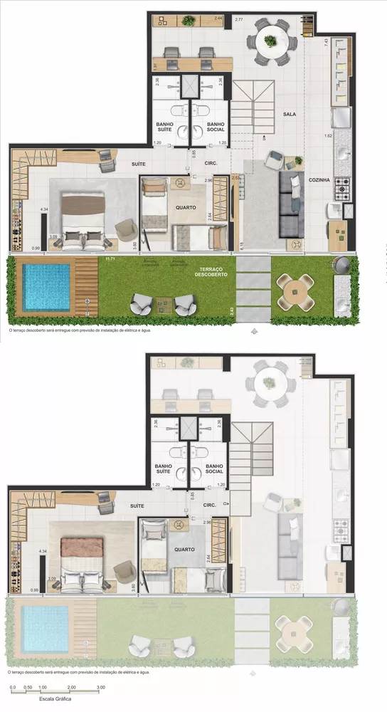 Apartamento, 2 quartos, 60 m² - Foto 62