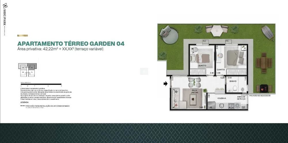 Apartamento, 2 quartos, 42 m² - Foto 39