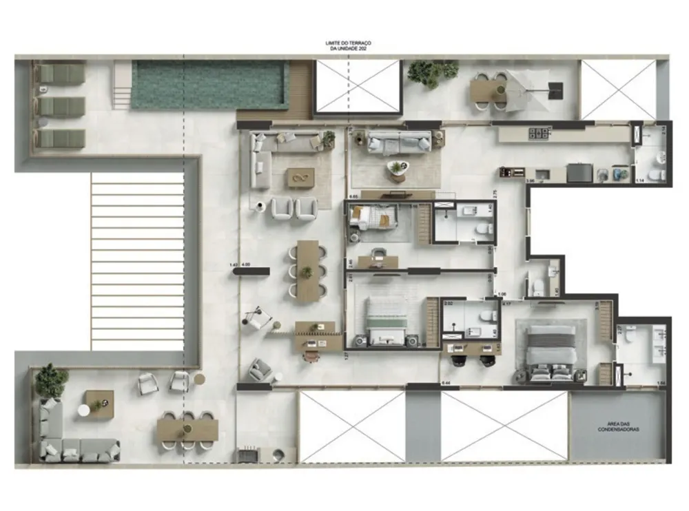 Apartamento, 3 quartos, 167 m² - Foto 28