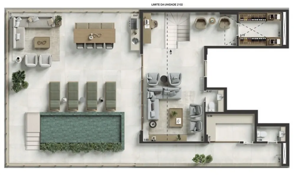 Apartamento, 3 quartos, 167 m² - Foto 30