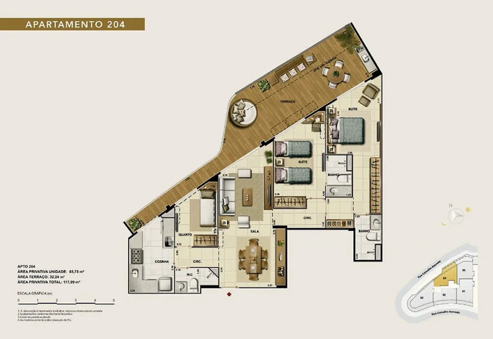 Apartamento, 2 quartos, 116 m² - Foto 48