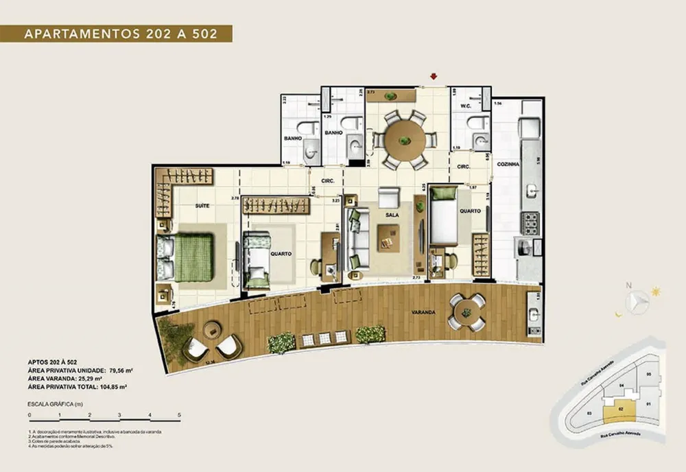 Apartamento, 2 quartos, 116 m² - Foto 44