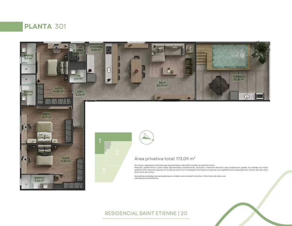 Cobertura, 3 quartos, 158 m² - Foto 45