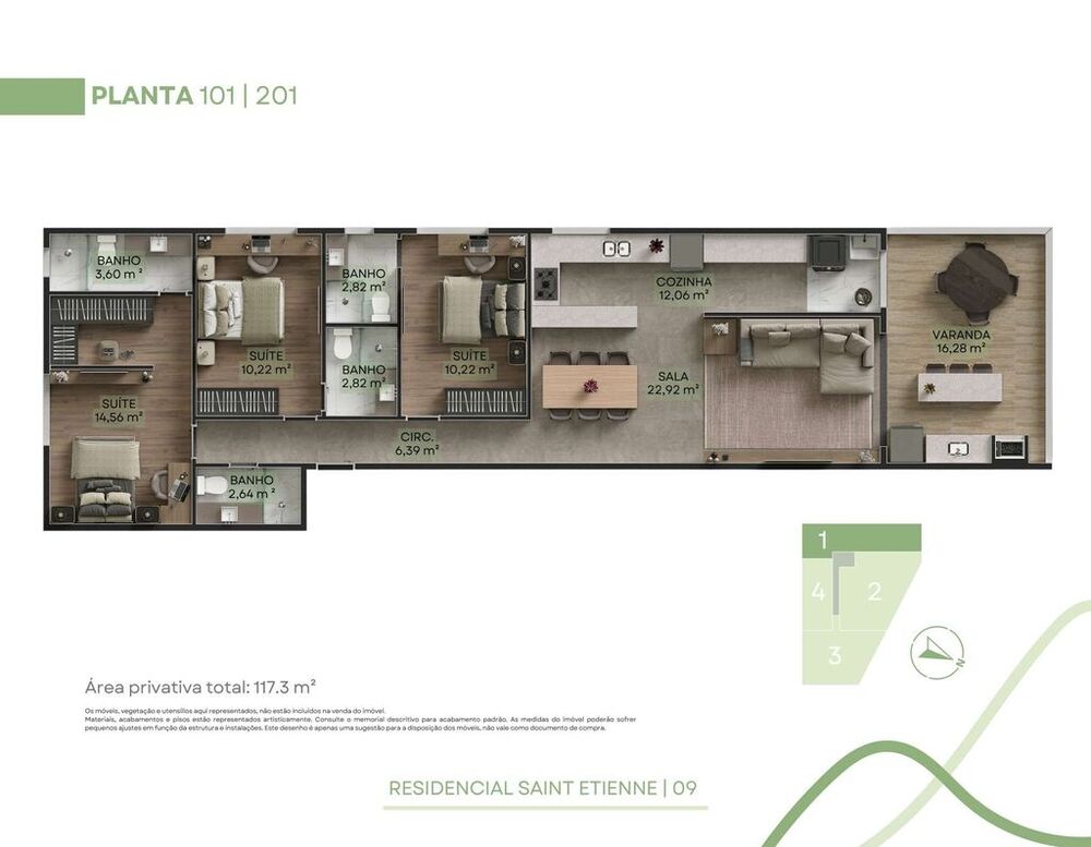Cobertura à venda com 3 quartos, 158m² - Foto 12