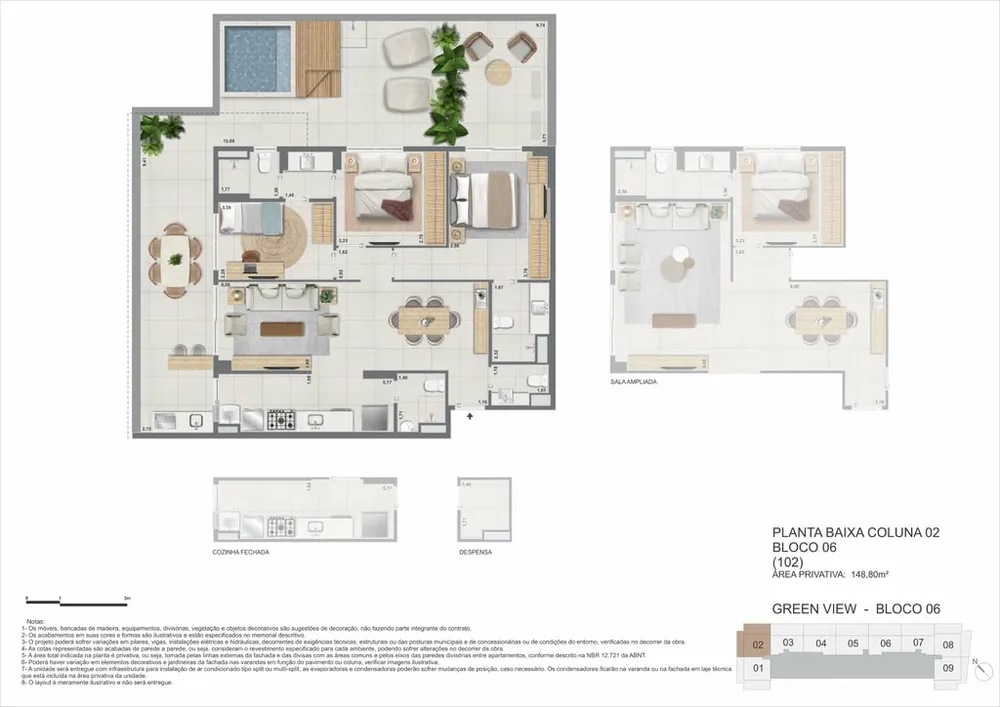 Apartamento, 3 quartos, 103 m² - Foto 47