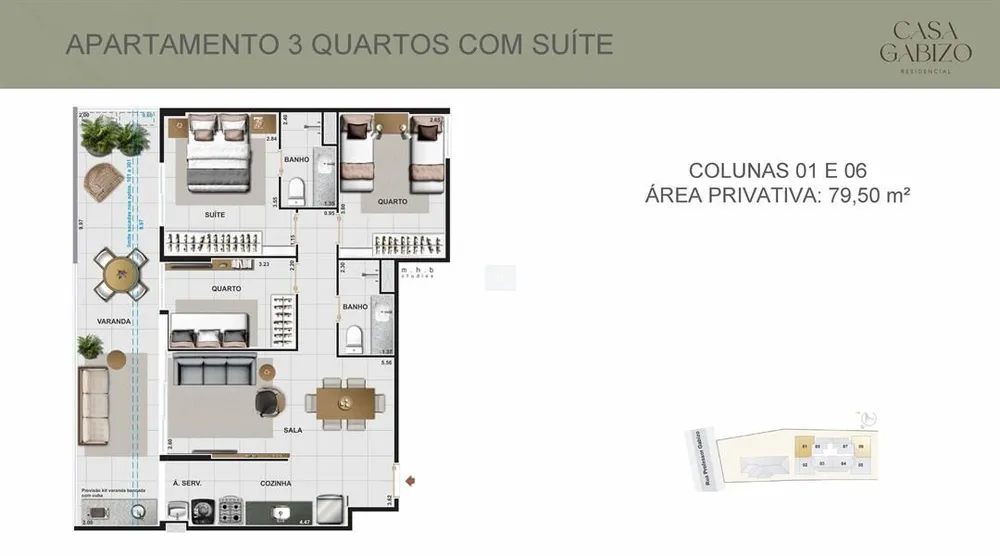 Apartamento, 2 quartos, 79 m² - Foto 52
