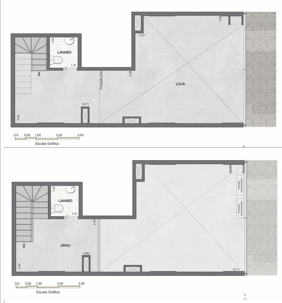 Loja-Salão, 80 m² - Foto 11