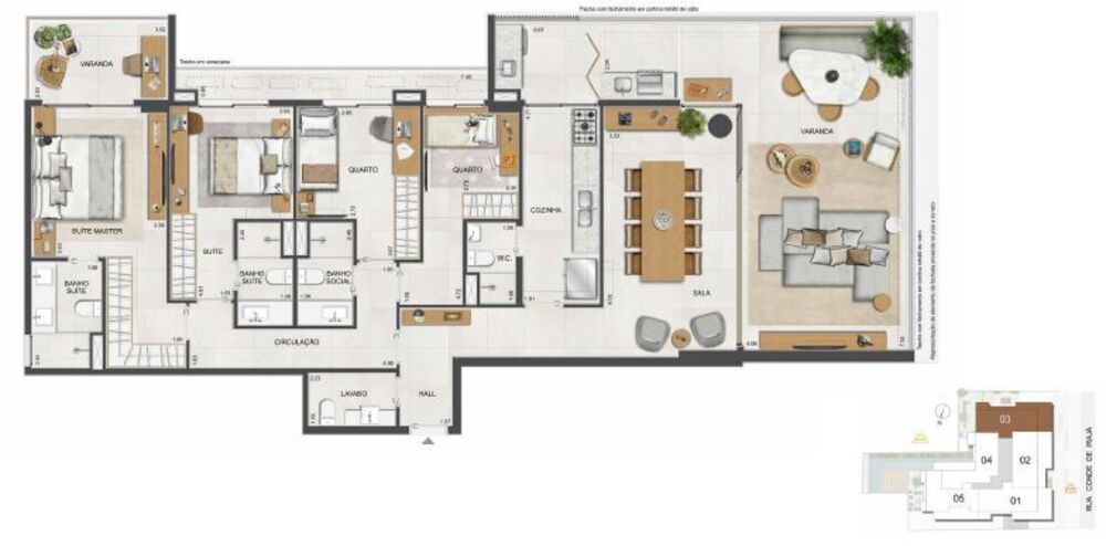 Apartamento, 3 quartos, 166 m² - Foto 30