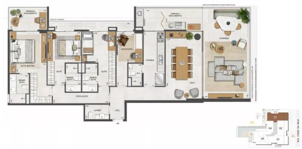 Apartamento, 3 quartos, 166 m² - Foto 36