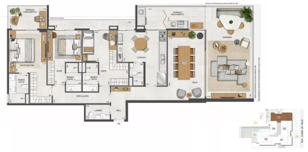 Apartamento, 3 quartos, 166 m² - Foto 33