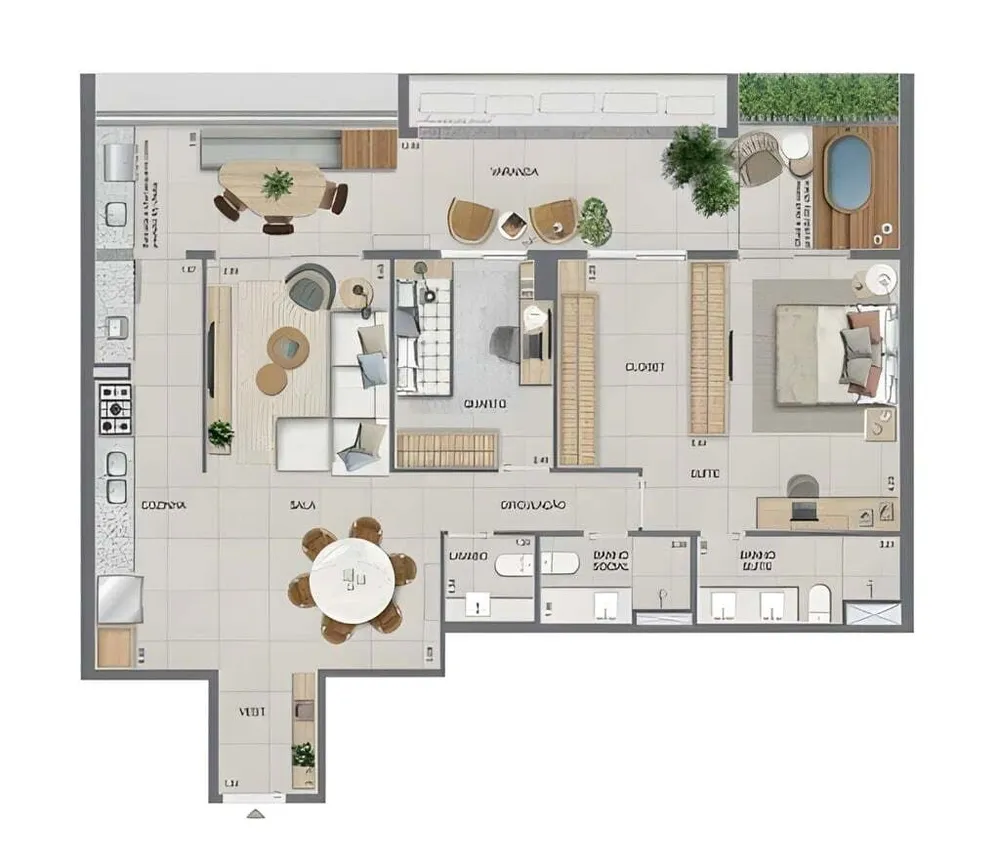 Apartamento, 3 quartos, 125 m² - Foto 64