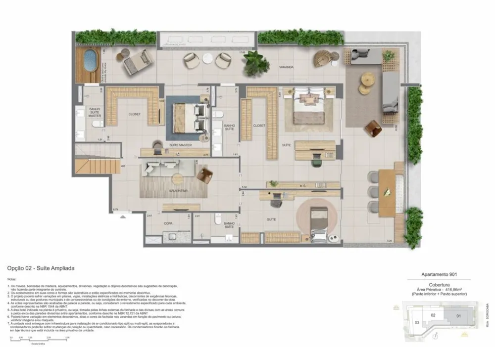Apartamento, 3 quartos, 125 m² - Foto 46