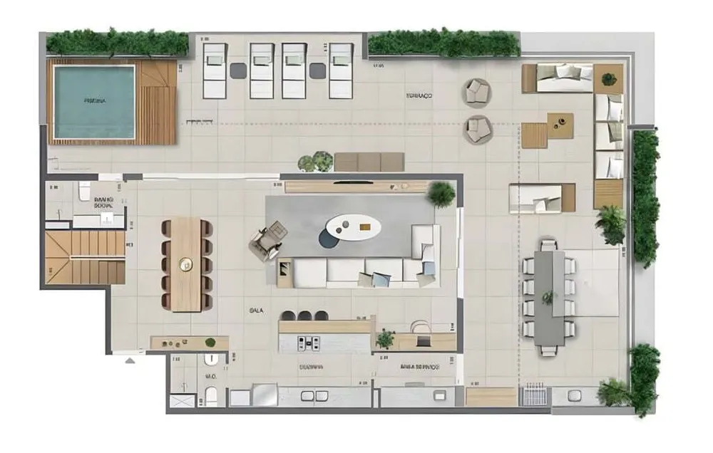 Apartamento, 3 quartos, 125 m² - Foto 100